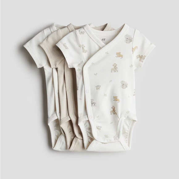 H&M Other - H&M Infant Kimono Wrap Bodysuit